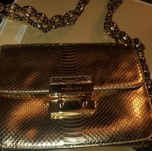Michael kors gold bag